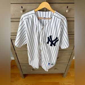 Excellent Condition! Russell Athletic Diamond Collection Yankees Jersey!